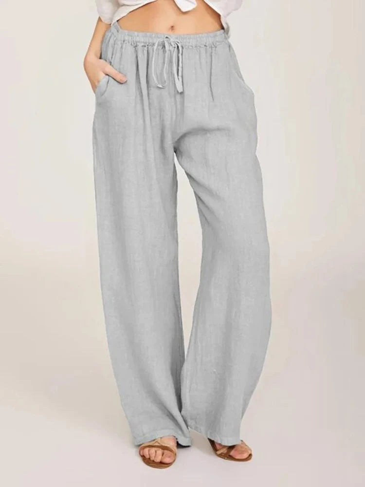 Casual Cotton Linen Pants