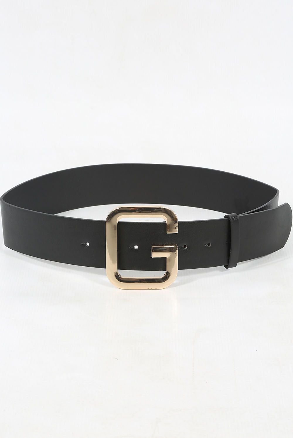 Black G Buckle Belt