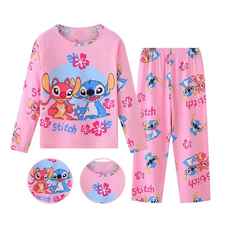 Pink Stitch And Angel Pyjamas