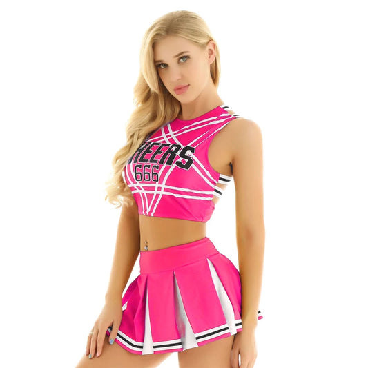 Cheerleading Uniform Cosplay Set