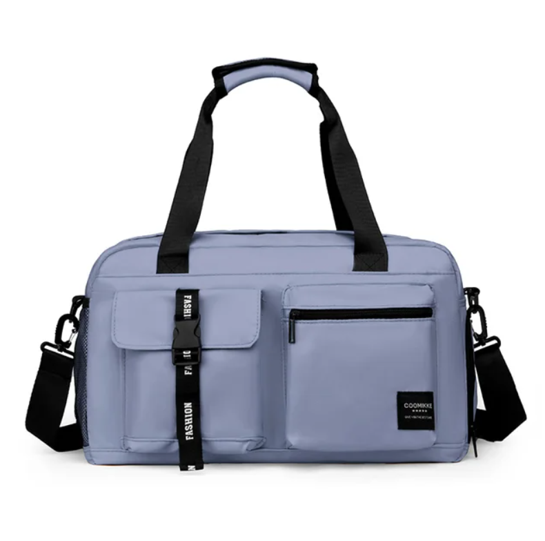 Shoe Pocket Crossbody Gym Bag