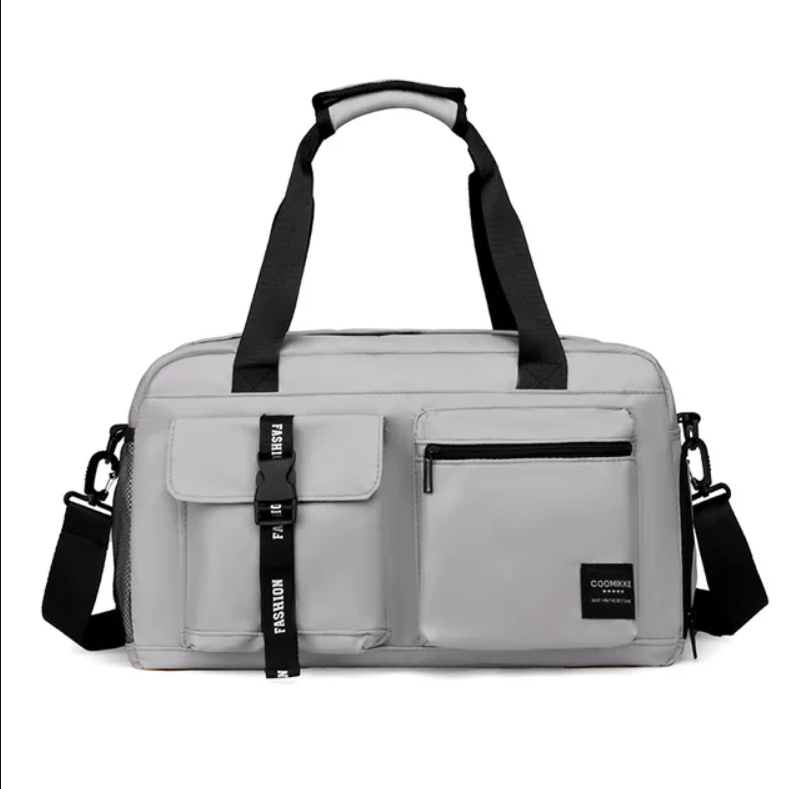 Shoe Pocket Crossbody Gym Bag