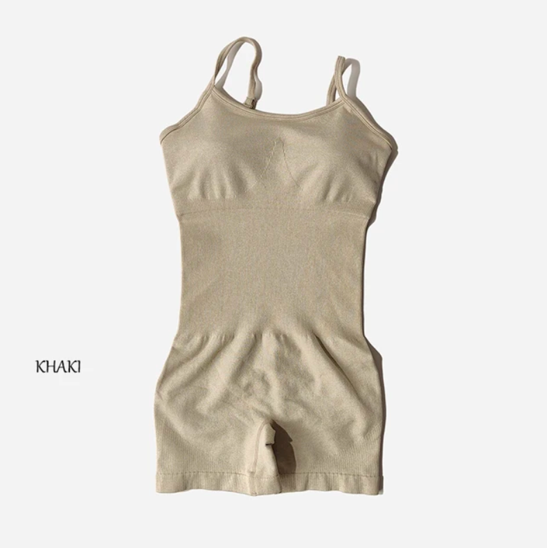 One Piece Slimming And Padded Short Bodysuit