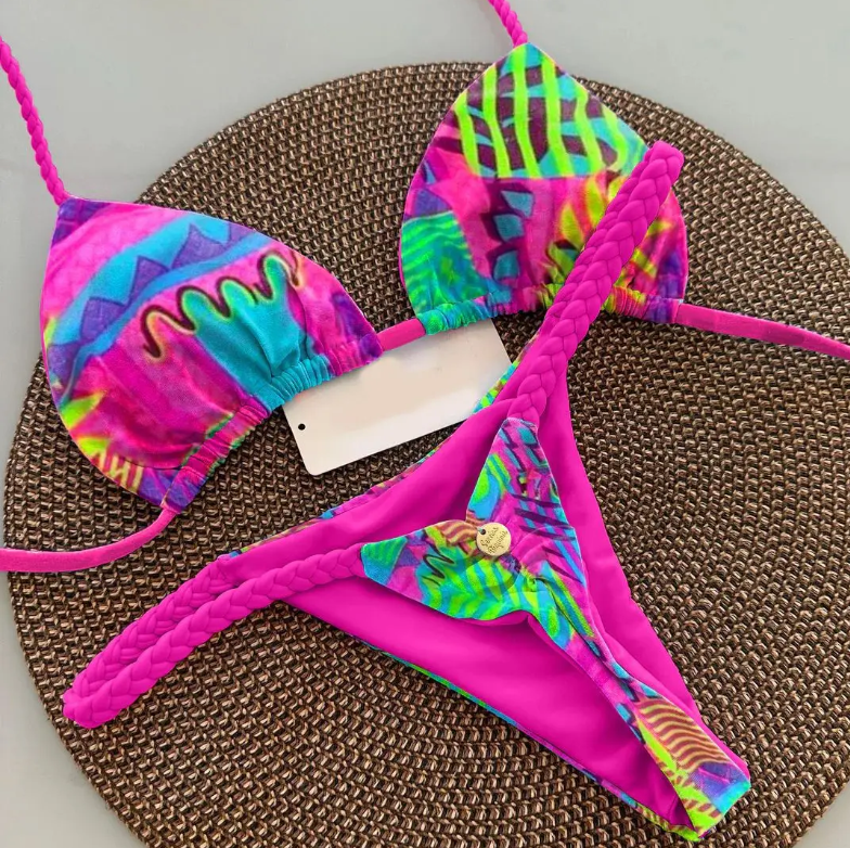 Thong Bikini Set