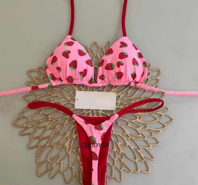 Thong Bikini Set