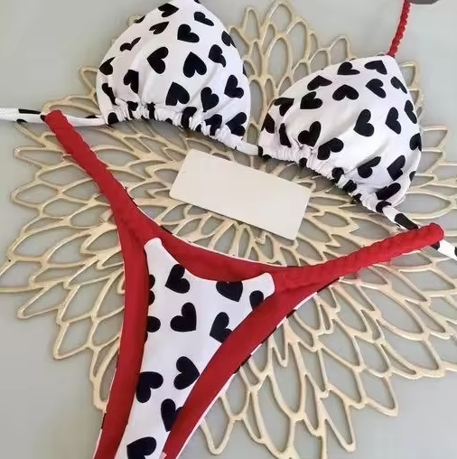 Thong Bikini Set