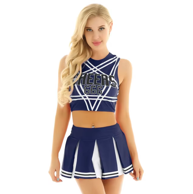 Cheerleading Uniform Cosplay Set