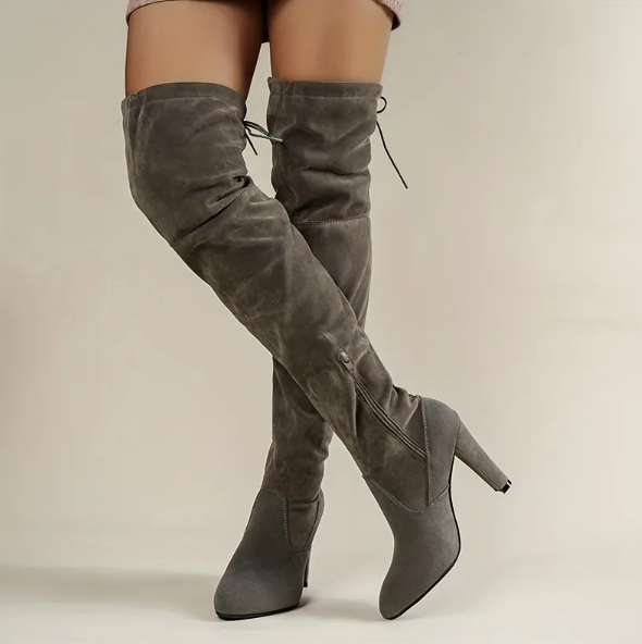 Over the Knee Heeled Boots