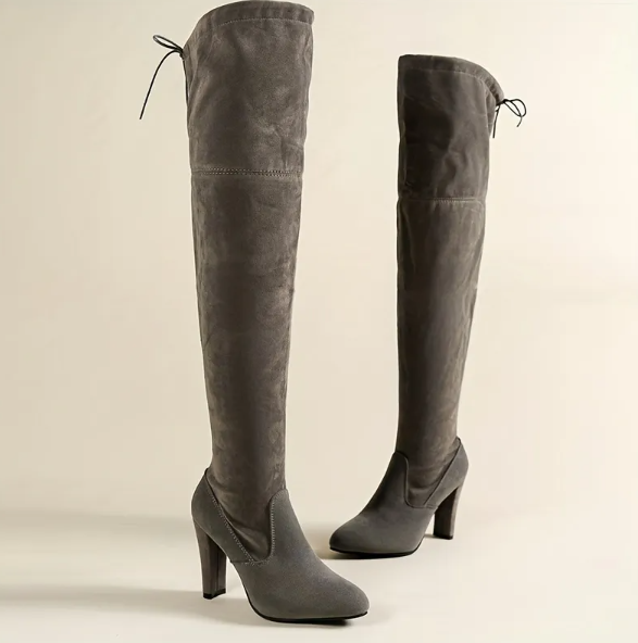 Over the Knee Heeled Boots