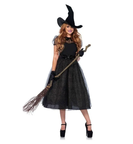 Black Witch Halloween Costumes