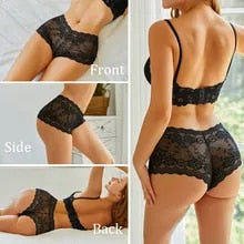 3 Pairs Lace Knickers