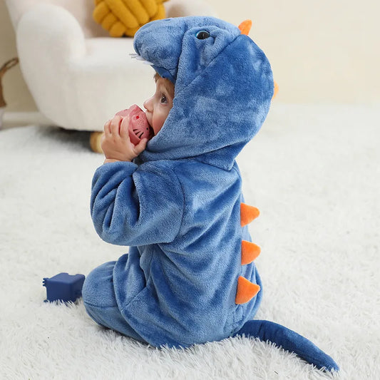 Blue Dinosaur Bodysuit