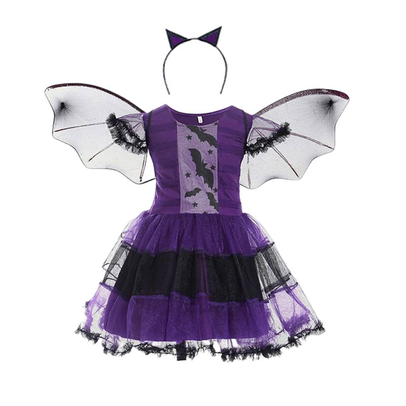 Bat Dress With Accessories