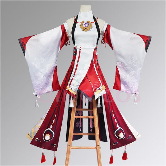 Genshin Impact Yae Miko Cosplay Costume