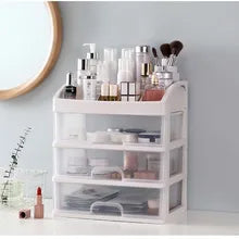 Transparent Desktop Makeup Organizer