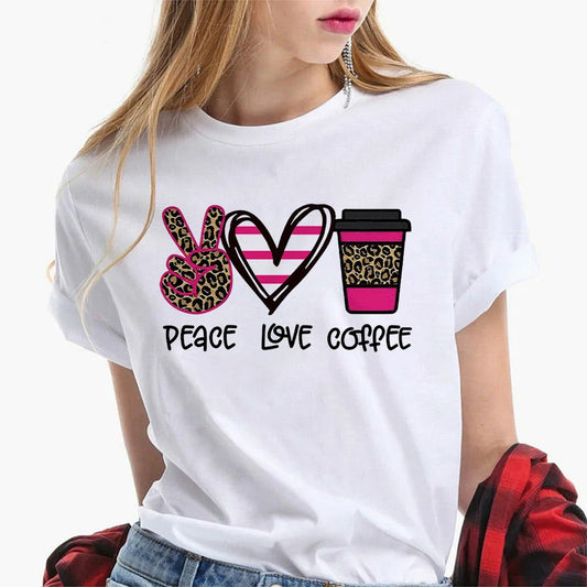 Peace Love Coffee T-Shirt