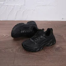 Black Thick Sole Trainers