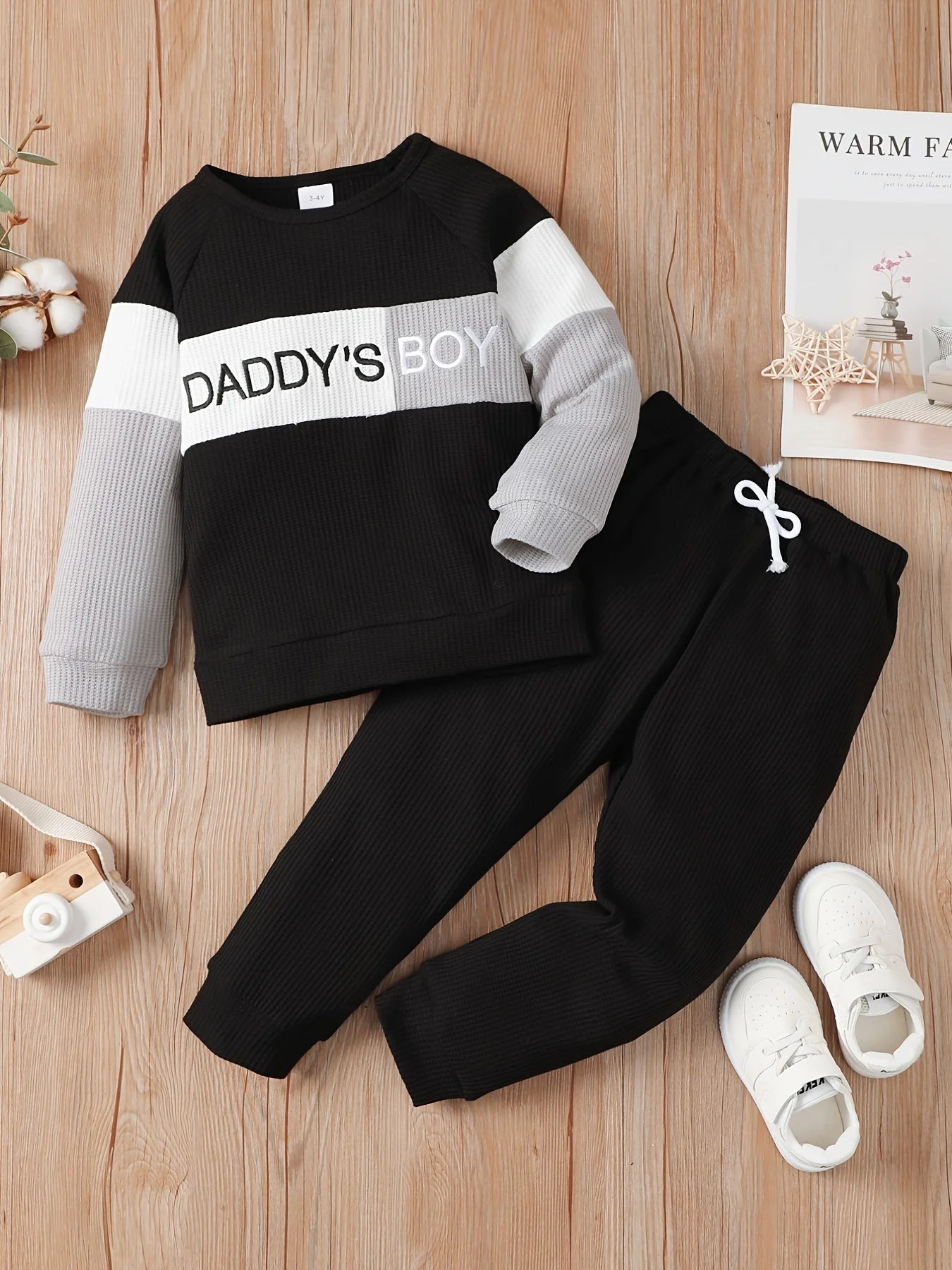 "Daddy's Boy" Two Piece Toddler Set