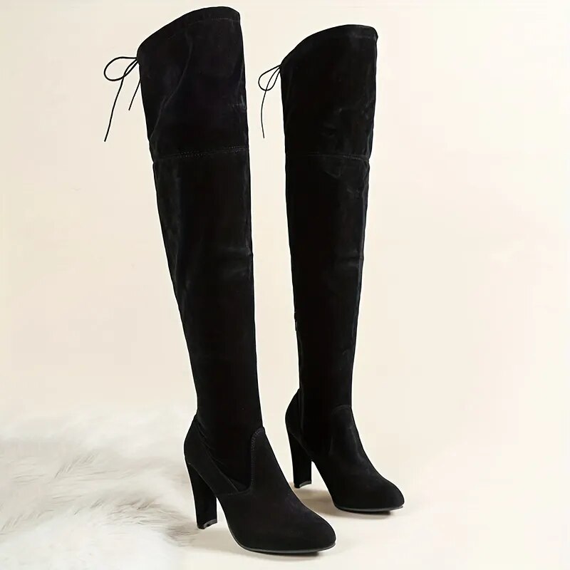 Over the Knee Heeled Boots