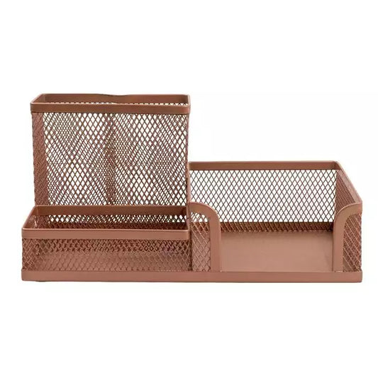 Rose Gold  Metal Stationary Holder