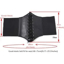 Black Gothic Belt